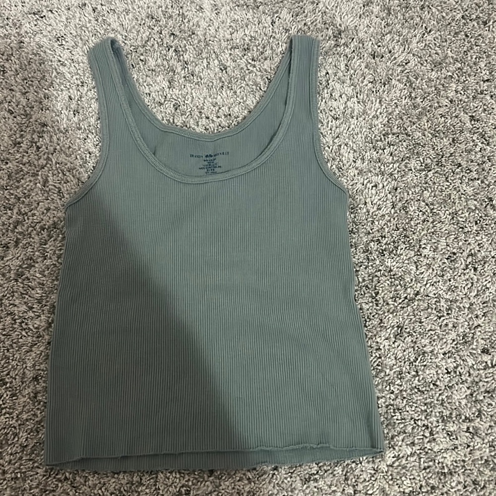 Brandy Melville Green Tank Top One Size